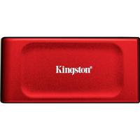 Kingston XS1000 2 TB Externe SSD harde schijf USB-C Rood SXS1000R/2000G