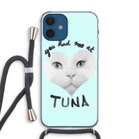You had me at tuna: iPhone 12 mini Transparant Hoesje met koord