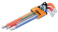 Beta stiftsleutelset 9-delig inbus haaks lang Beta stiftsleutelset 9-delig inbus haaks lang