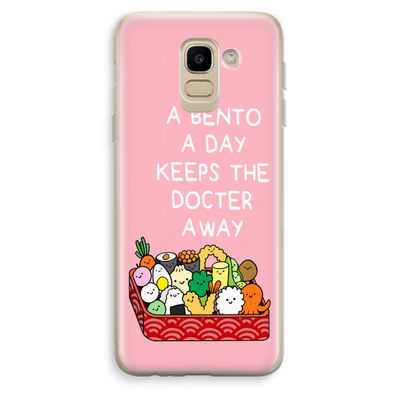 Bento a day: Samsung Galaxy J6 (2018) Transparant Hoesje