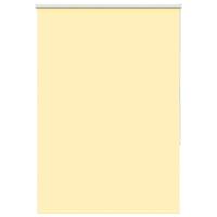 VidaXL Rolgordijn verduisterend 105x150 cm stofbreedte 100,7 cm geel