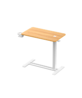 In hoogte verstelbare bijzettafel H3&H3PRO, met bekerhouder
