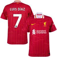 Liverpool FC Dri-Fit ADV Match Shirt Thuis 2024-2025 + Luis Díaz 7 (Premier League)
