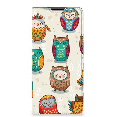 Motorola Edge 30 Pro | Hoesje maken | Vrolijke Uilen