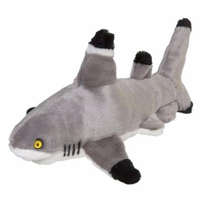 Nature Planet Zwartpun trifhaai - pluche knuffel dier - 30 cm
