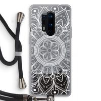 Roses Are Red: OnePlus 8 Pro Transparant Hoesje met koord
