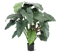 DesignPlants: Philodendron XL Kunstplant 120cm - Groen