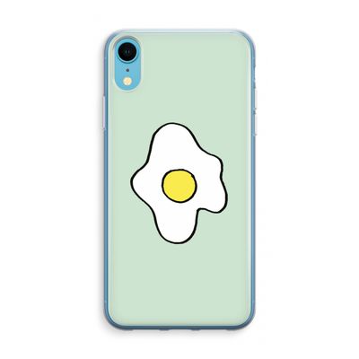 Spiegelei: iPhone XR Transparant Hoesje