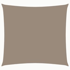 vidaXL Zonnescherm vierkant 7x7 m oxford stof taupe