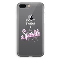 Sparkle quote: iPhone 8 Plus Transparant Hoesje Sparkle quote: iPhone 8 Plus Transparant Hoesje