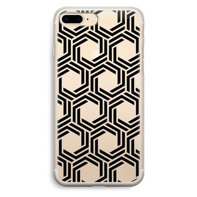 Geometrisch patroon: iPhone 7 Plus Transparant Hoesje