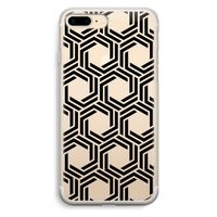 Geometrisch patroon: iPhone 7 Plus Transparant Hoesje