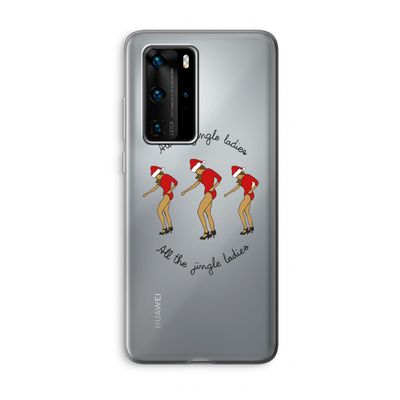 Jingle Ladies: Huawei P40 Pro Transparant Hoesje