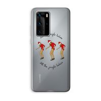 Jingle Ladies: Huawei P40 Pro Transparant Hoesje