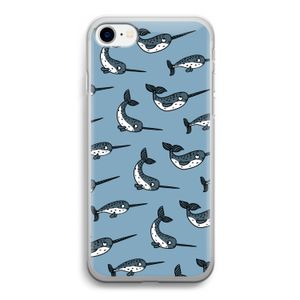 Narwhal: iPhone SE 2020 Transparant Hoesje