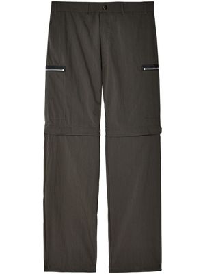 WESTFALL pantalon Earth à poches cargo zippées - Gris