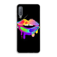 Lip Palette: Samsung Galaxy A7 (2018) Transparant Hoesje