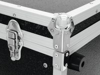 Roadinger 30107204 audioapparatuurtas Hard case Aluminium Zwart, Zilver - thumbnail