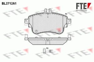 Remblokken set BL2712A1