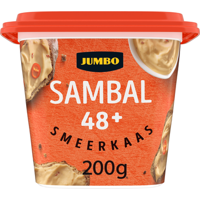 Jumbo Sambal 48+ Smeerkaas 200 g