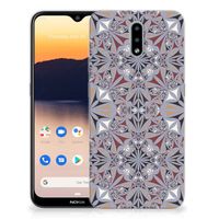 Nokia 2.3 TPU Siliconen Hoesje Flower Tiles