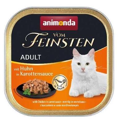 ANIMONDA Vom Feinsten Adult Chicken in carrot sauce - nat kattenvoer - 100g