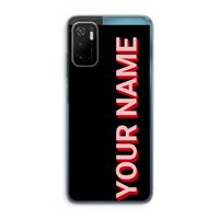 Namecase: Xiaomi Poco M3 Pro 5G Transparant Hoesje