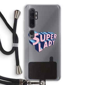Superlady: Xiaomi Mi Note 10 Pro Transparant Hoesje met koord