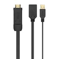 Adapter HDMI naar DisplayPort Aisens A122-0642 Zwart