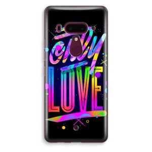 Only Love: HTC U12+ Transparant Hoesje