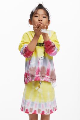 Korte tie-dye rok - MATERIAL FINISHES - 13/14