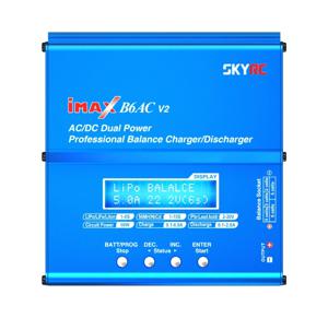 SKYRC B6AC V2 Multifunctionele modelbouwlader 6 A Li-poly, LiFePO, Li-ion, NiMH, NiCd, Lood