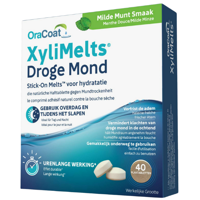 OraCoat OraCoat Xylimelts Droge Mond Tabletten - Milde Munt Smaak - 40 stuks