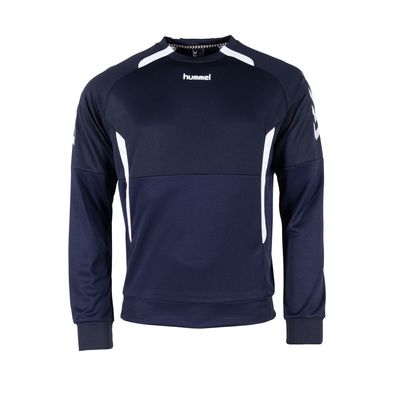 hummel Authentic Trainingstrui Kids Donkerblauw Wit