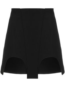 Dion Lee minijupe à taille haute - Noir