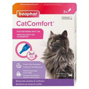 Beaphar CatComfort No Stress Spot On voor de kat 3 x 3 pipetten