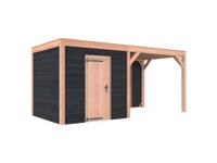 Outdoor Life Products | Tuinhuis + Overkapping Douglas Z-ZR-550 x 250 | A-Sym/2