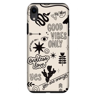Good vibes: iPhone XR Tough Case
