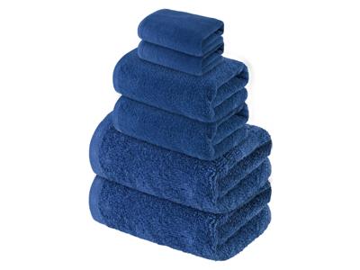 LIVARNO home Handdoekenset 6-delig (Blauw)