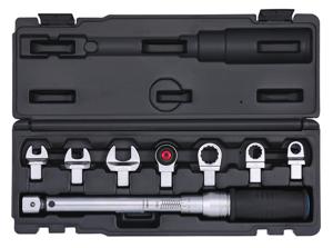 Momentsleutelset 9x12 ring+open 4-20Nm 8-dlg. 600907