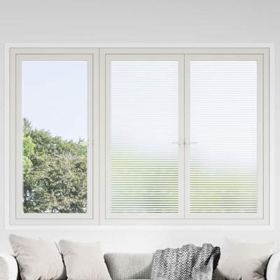 Raamfolie Mat gestreept 90 x 500 cm PVC