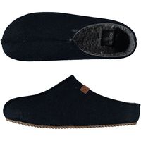 Heren instap slippers/pantoffels blauw maat 41-42 41/42  -