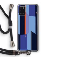 Gestalte 3: Samsung Galaxy A31 Transparant Hoesje met koord