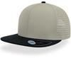 Atlantis AT668 Bank Cap - Light-Grey/Black - One Size