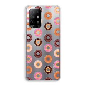 Donuts: Oppo A94 5G Transparant Hoesje