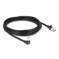 Delock 80308 RJ45 Netwerkkabel, patchkabel CAT 6A S/FTP 5.00 m Zwart 1 stuk(s)