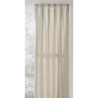 40% korting - Leen Bakker - Inbetween Amara Transparant - Greige - Polyester/Linnen/Gerecycled Kunststof - Grijs#Beige - H310 Cm