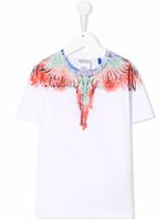 Marcelo Burlon County Of Milan Kids t-shirt à imprimé Wings - Blanc - thumbnail