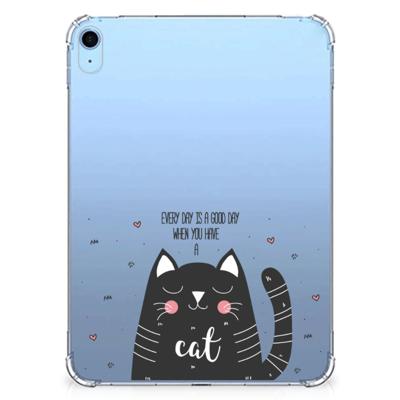 iPad (2022) 10.9 Tablet Back Cover Cat Good Day