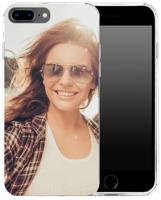 Apple iPhone 7 Plus | 8 Plus TPU | Hoesje maken | Met Foto&apos;s | Eigen telefoonhoesje ontwerpen | Op maat gemaakt